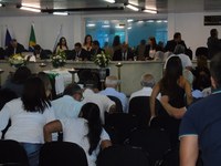 CMST homenageia com pesar á 1º vereadora eleita do município.