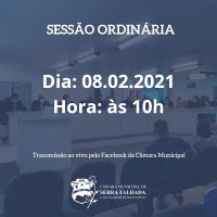 Confira a pauta da sessão de segunda, 08